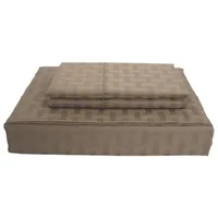 Maholi Bamboo Collection 400 Thread Count Egyptian Cotton Sheet Set - Queen