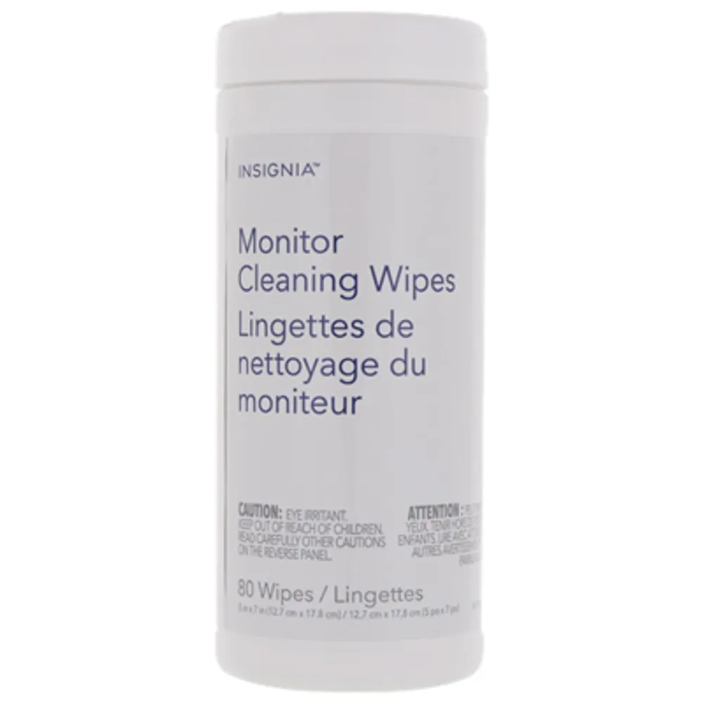 Insignia Monitor Cleaning Wipes - 80 Pack - Only at Best Buy