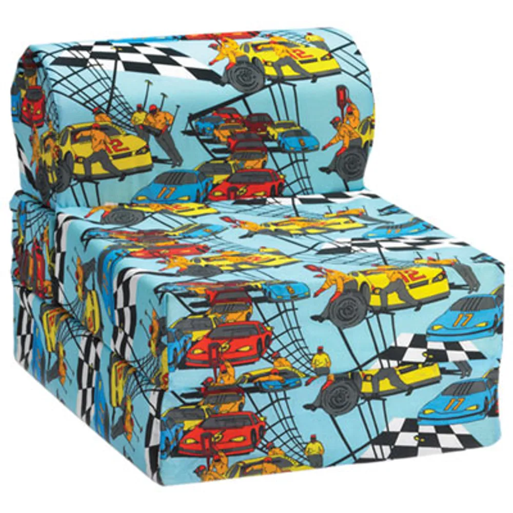 Comfy Kids - Kids Flip Chair - Race Car