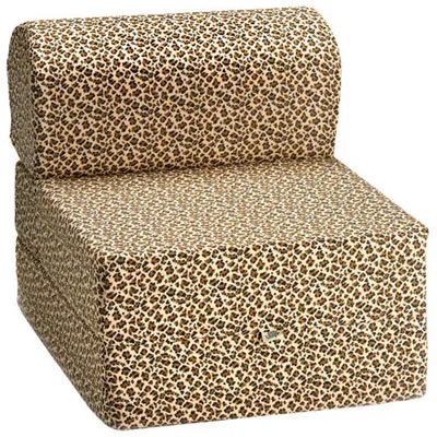 Comfy Kids - Kids Flip Chair - Cheetah