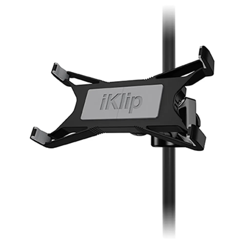 IK Multimedia iKlip Xpand Universal Microphone Stand Mount for Tablets (IKLIPXPANDIN) - Black