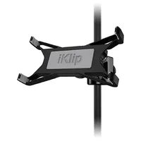 IK Multimedia iKlip Xpand Universal Microphone Stand Mount for Tablets (IKLIPXPANDIN) - Black
