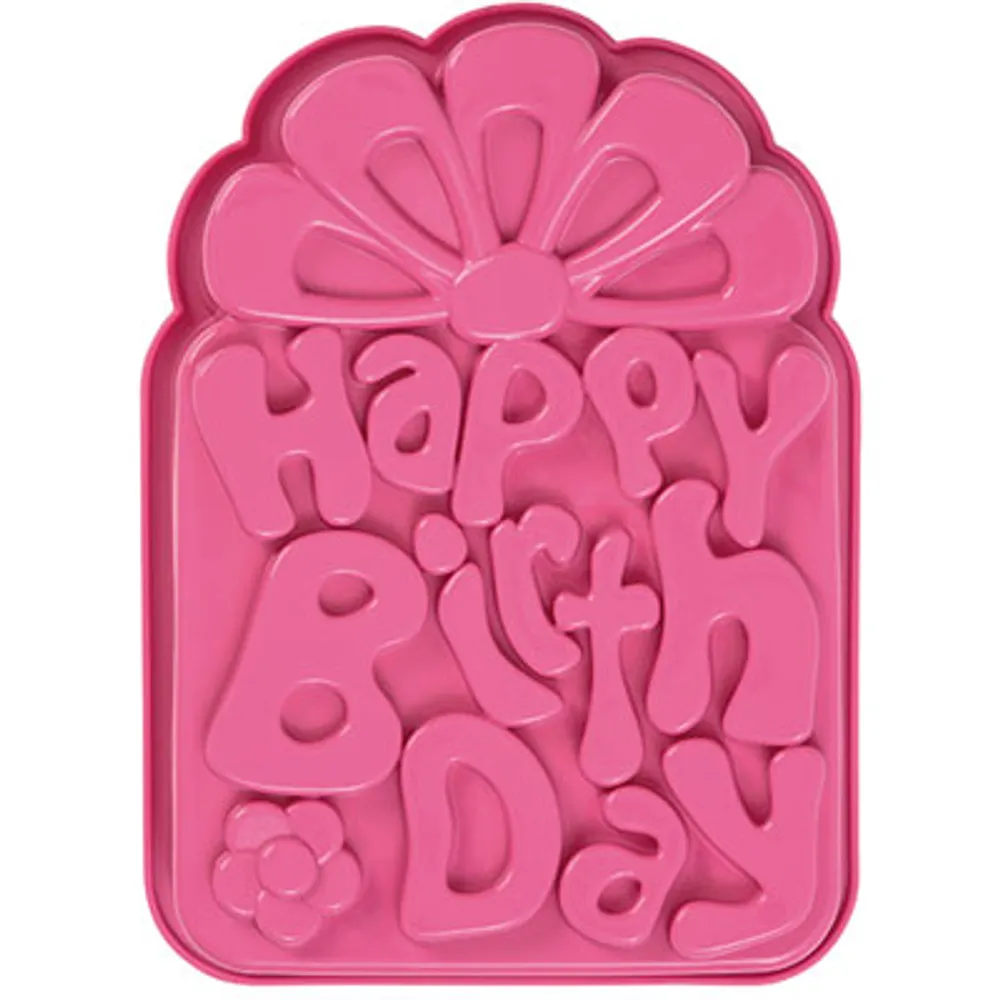 Pavoni Happy Birthday Silicone Mould