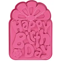 Pavoni Happy Birthday Silicone Mould