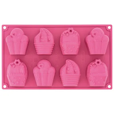 Pavoni Happy Birthday Cupcakes Silicone Multi-Tray Mould