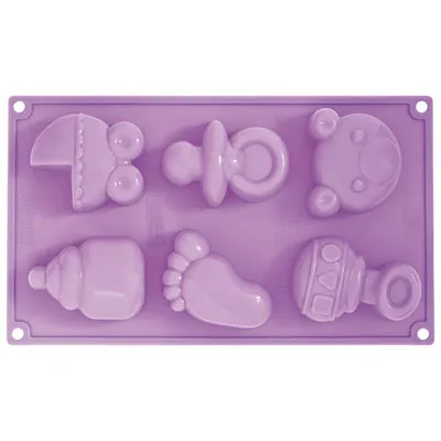 Pavoni Baby Birthday Silicone Mult-Tray Mould