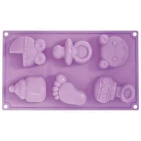 Pavoni Baby Birthday Silicone Mult-Tray Mould