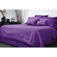 Gouchee Design Grid Collection Microfiber Duvet Cover Set - Double/Full