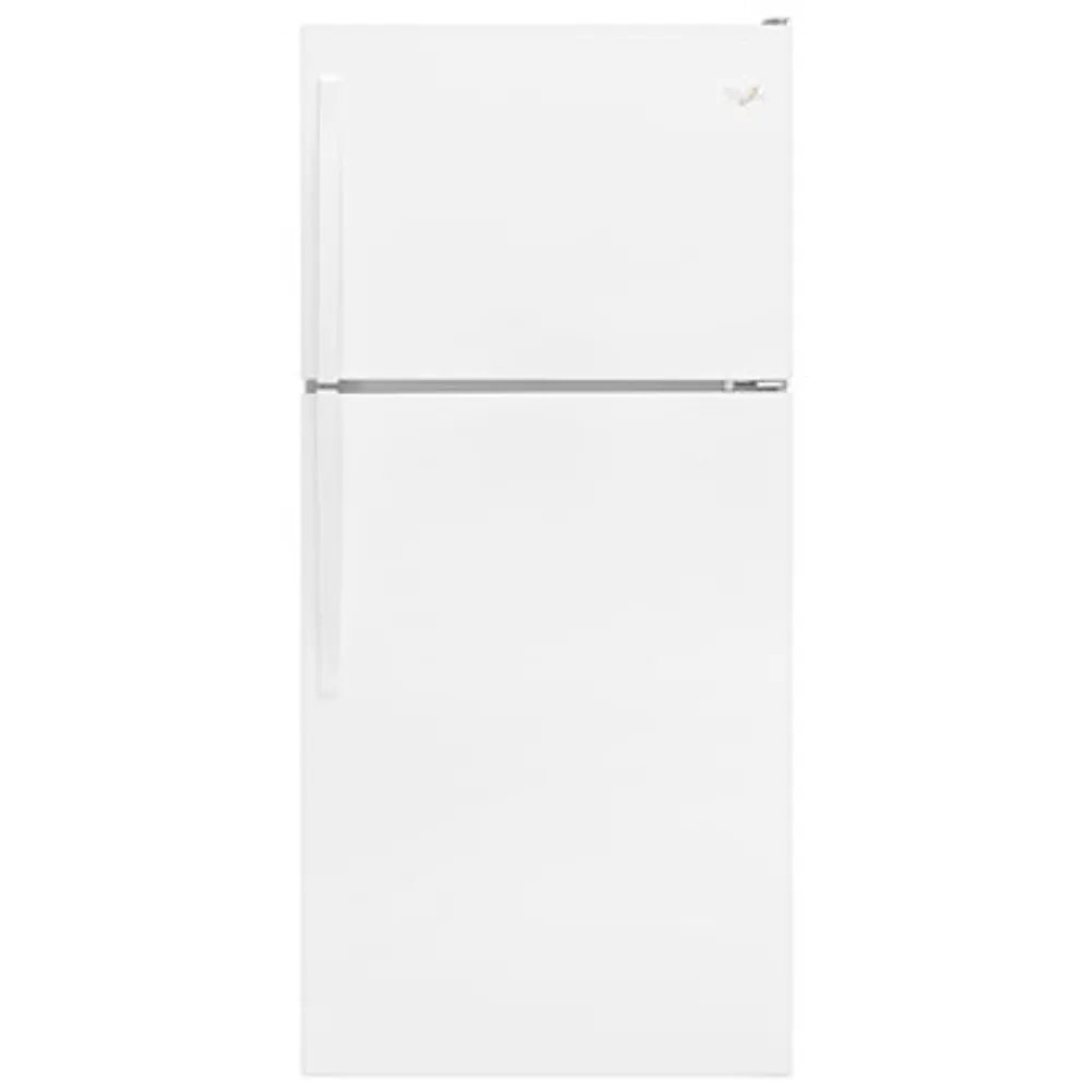 Whirlpool 30" 18.2 Cu. Ft. Top Freezer Refrigerator (WRT318FZDW) - White