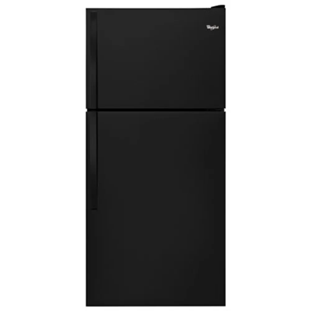 Whirlpool 30" 18.2 Cu. Ft. Top Freezer Refrigerator - Black