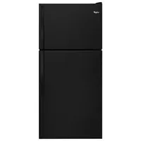 Whirlpool 30" 18.2 Cu. Ft. Top Freezer Refrigerator - Black