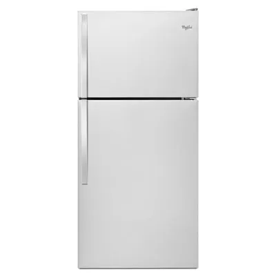 Whirlpool 30" 18.2 Cu. Ft. Top Freezer Refrigerator - Stainless Steel
