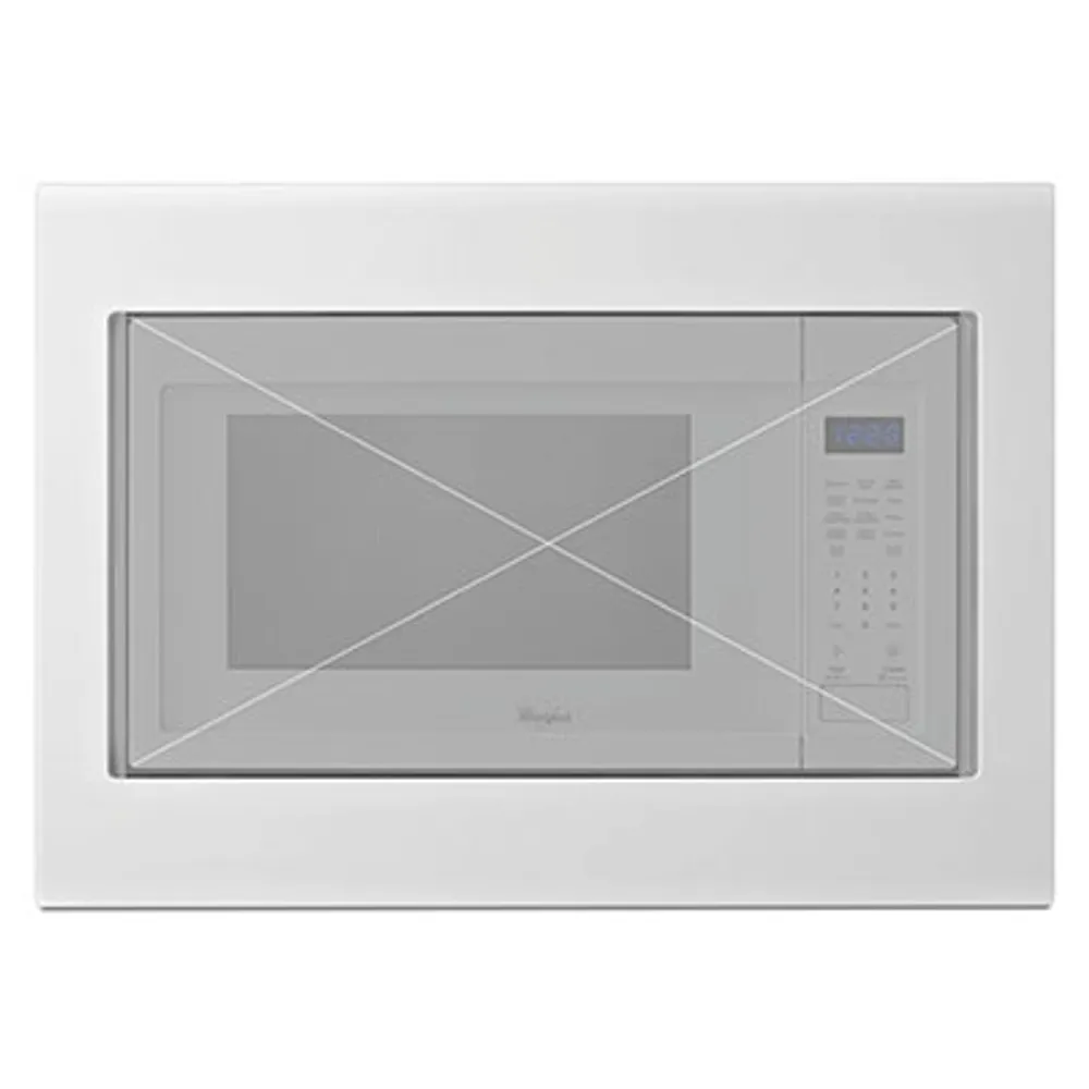 Whirlpool 27" Countertop Microwave Trim Kit - White
