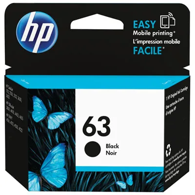 HP 63 Black Ink (F6U62AN#140)