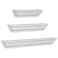 Madison 3-Piece Wall Shelf - White