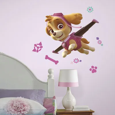 RoomMates PAW Patrol Skye Giant Wall Decal - Pink