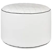 Contemporary Dotcom Modo Tap Bean Bag Chair - White