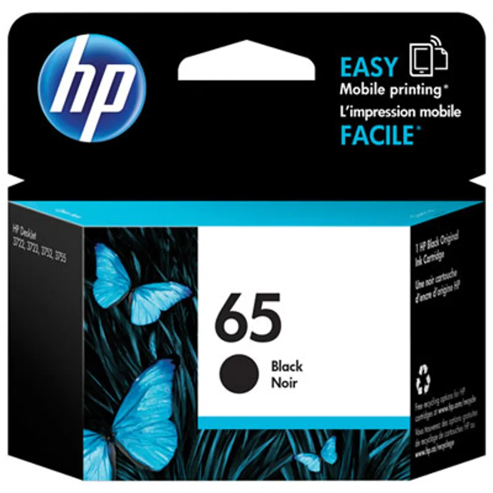 HP 65 Black Ink (N9K02AN#140)