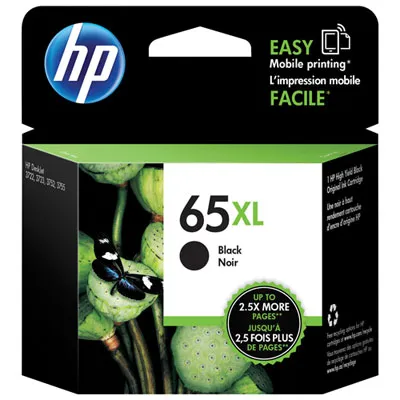 HP 65XL Black Ink Cartridge