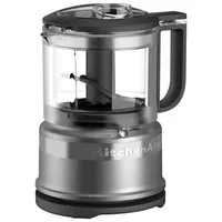 KitchenAid Mini Food Chopper - 3.5 Cup - Contour Silver