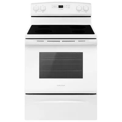 Amana 30" 4.8 Cu. Ft. Freestanding Electric Range (YAER6303MFW) - White