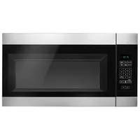 Amana Over-the-Range Microwave - 1.6 Cu. Ft. - Black-on-Stainless