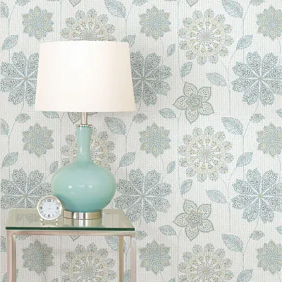 NuWallpaper Gypsy Floral Peel & Stick Wallpaper - Blue