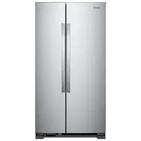Whirlpool 36" 24.9 Cu. Ft. Side-by-Side Refrigerator with LED Lighting (WRS315SNHM) - Stainless