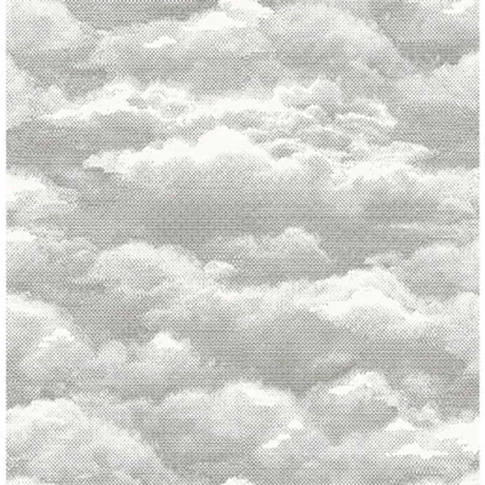 A-Street Prints Eclipse Solstice Cloud Wallpaper - Opal