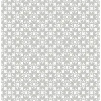 A-Street Prints Eclipse Orbit Floral Wallpaper - Dove