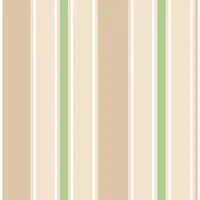 Brewster You Are My Sunshine Stripe Wallpaper - Light Green