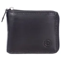Club Rochelier Traditional Leather Bi-fold Wallet - Black (44300)