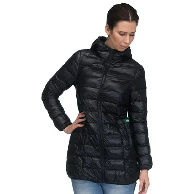 Modern Eternity Ashley Down Filled Maternity Jacket - Large - Black
