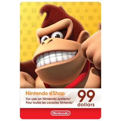 Nintendo eShop $99 Gift Card - Digital Download