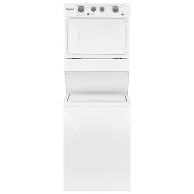Whirlpool 4 Cu. Ft. Electric Washer & 5.9 Cu. Ft. Dryer Laundry Centre (YWET4027HW) - White