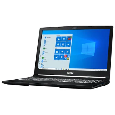 MSI WE63 15.6" Laptop - Aluminum Black (Intel Core i7-8750H/1TB HDD/8GB RAM/Windows 10)
