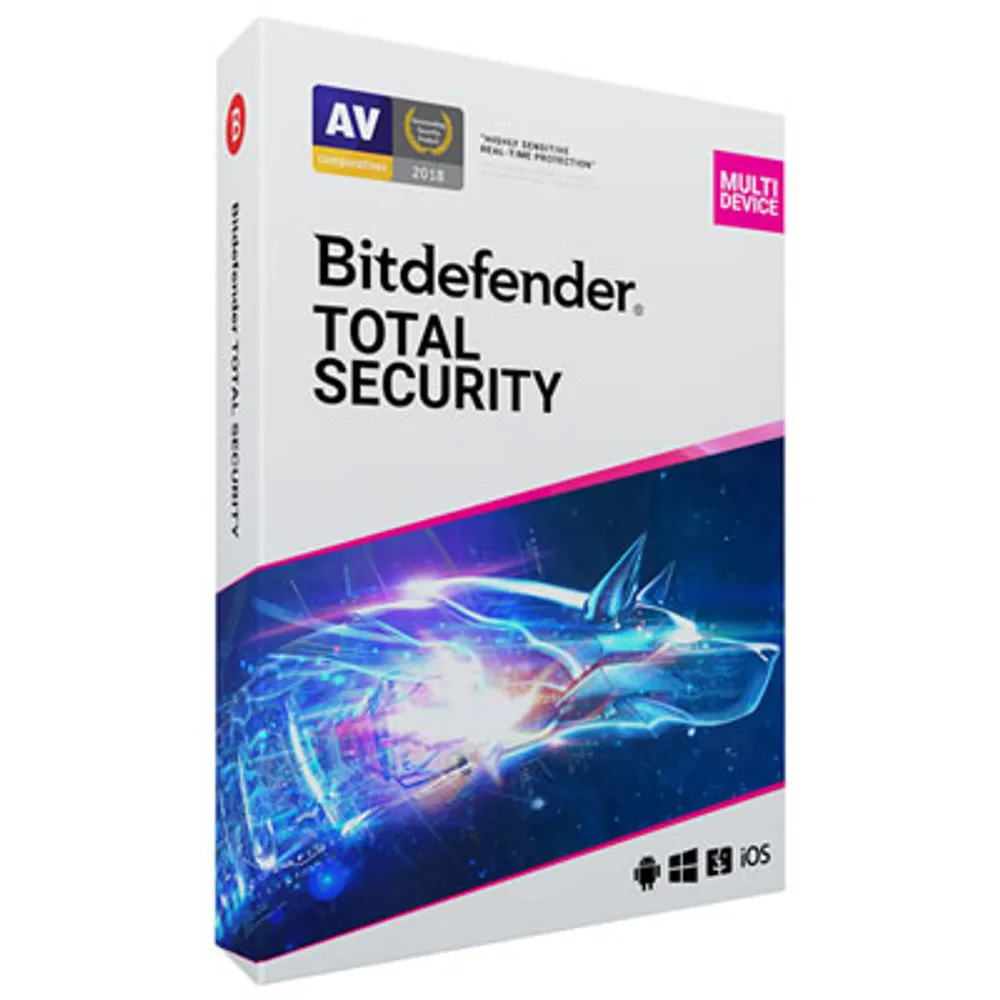 Bitdefender Total Security Bonus Edition (PC/Mac/iOS/Android) - 5 User - 3 Year - Only at Best Buy