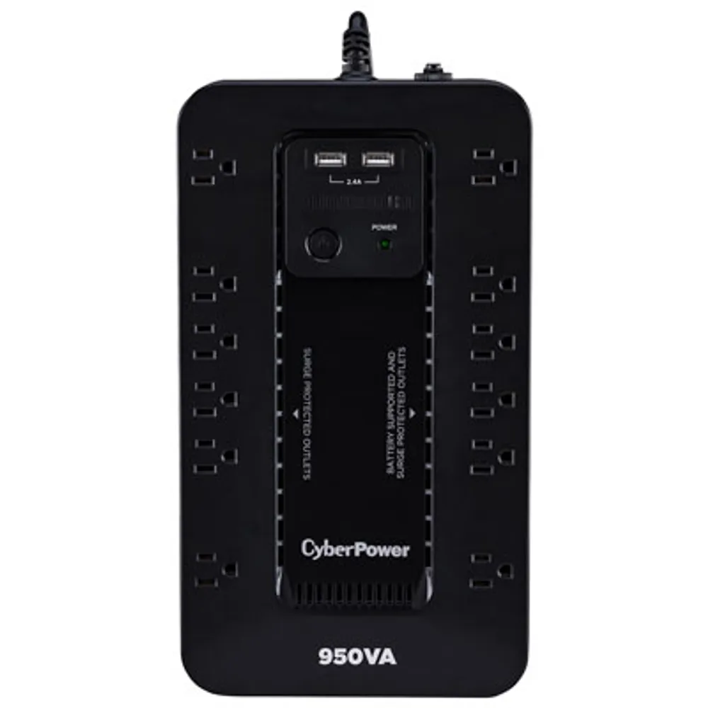 CyberPower 950VA UPS Battery Backup (SX950U-FC) - Black