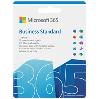 Microsoft 365 Business Standard (PC/Mac) - 1 User - 1 Year - Digital Download