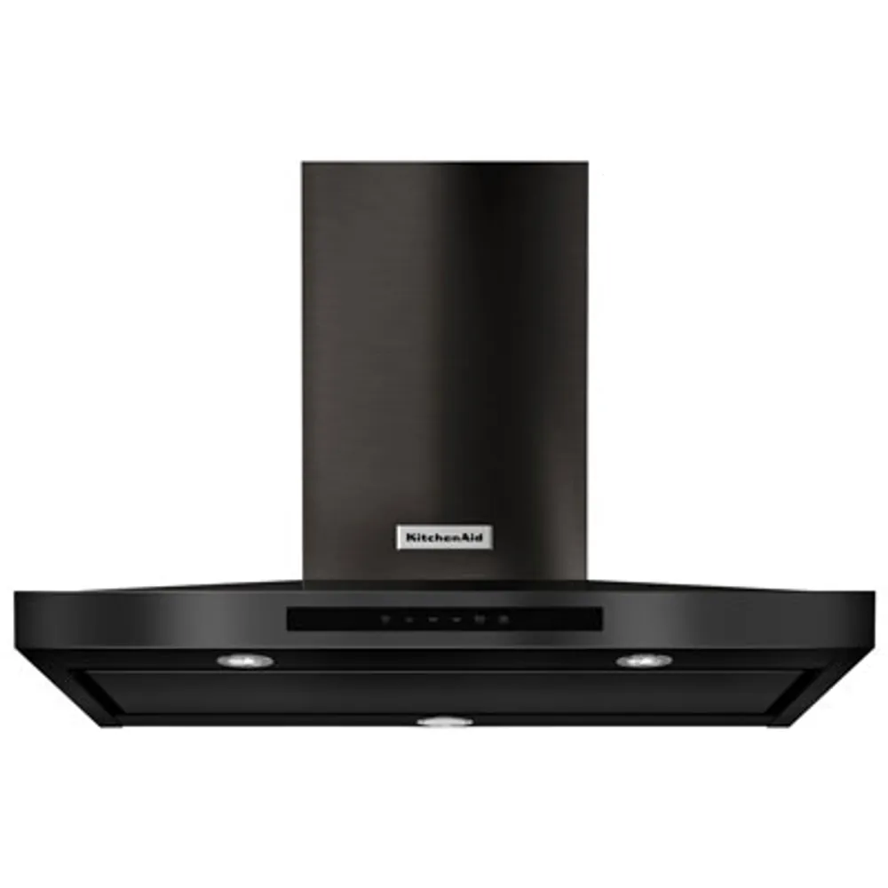 KitchenAid 36" Wall Mount Range Hood (KVWB606HBS) - Black Stainless
