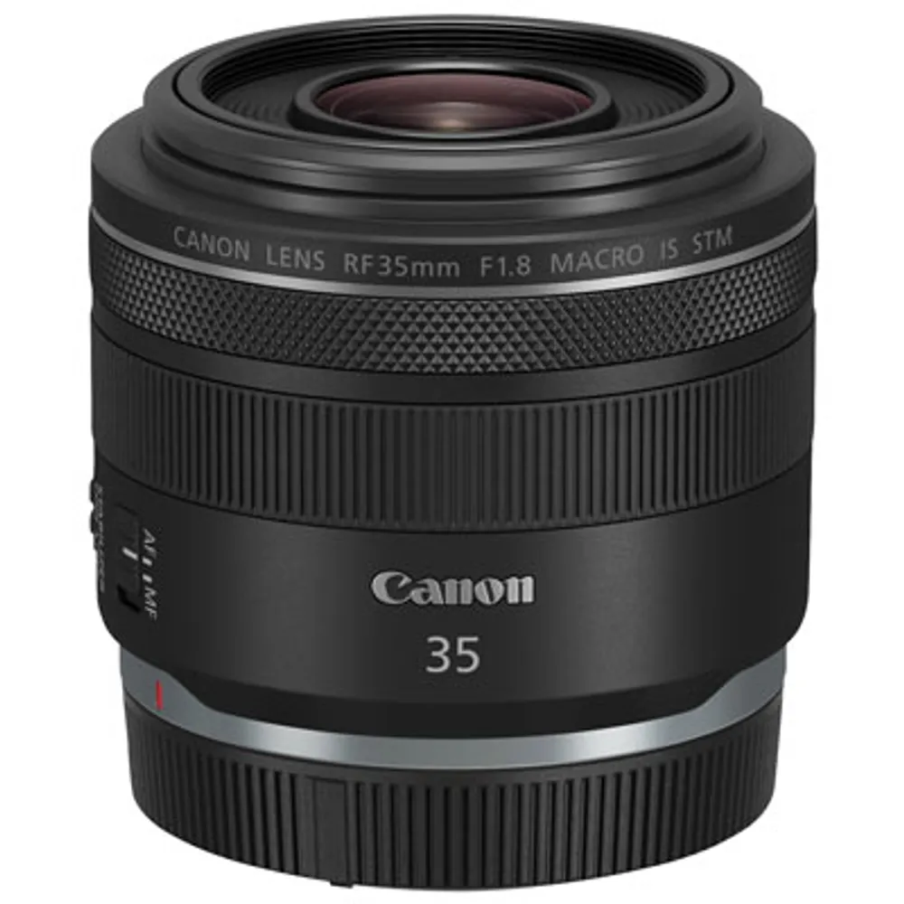 Canon RF 35mm f/1.8 Macro IS STM Lens - Black
