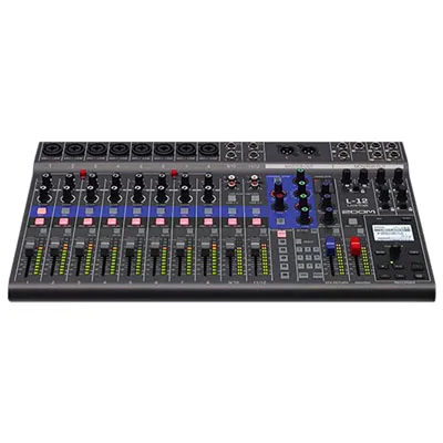 Zoom LiveTrak 12-Channel Digital Mixer (L12)
