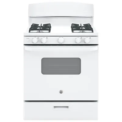 GE Profile 30" 4.8 Cu. Ft. Free-Standing Gas Range with Broiler Drawer (JCGBS10DEMWW) - White