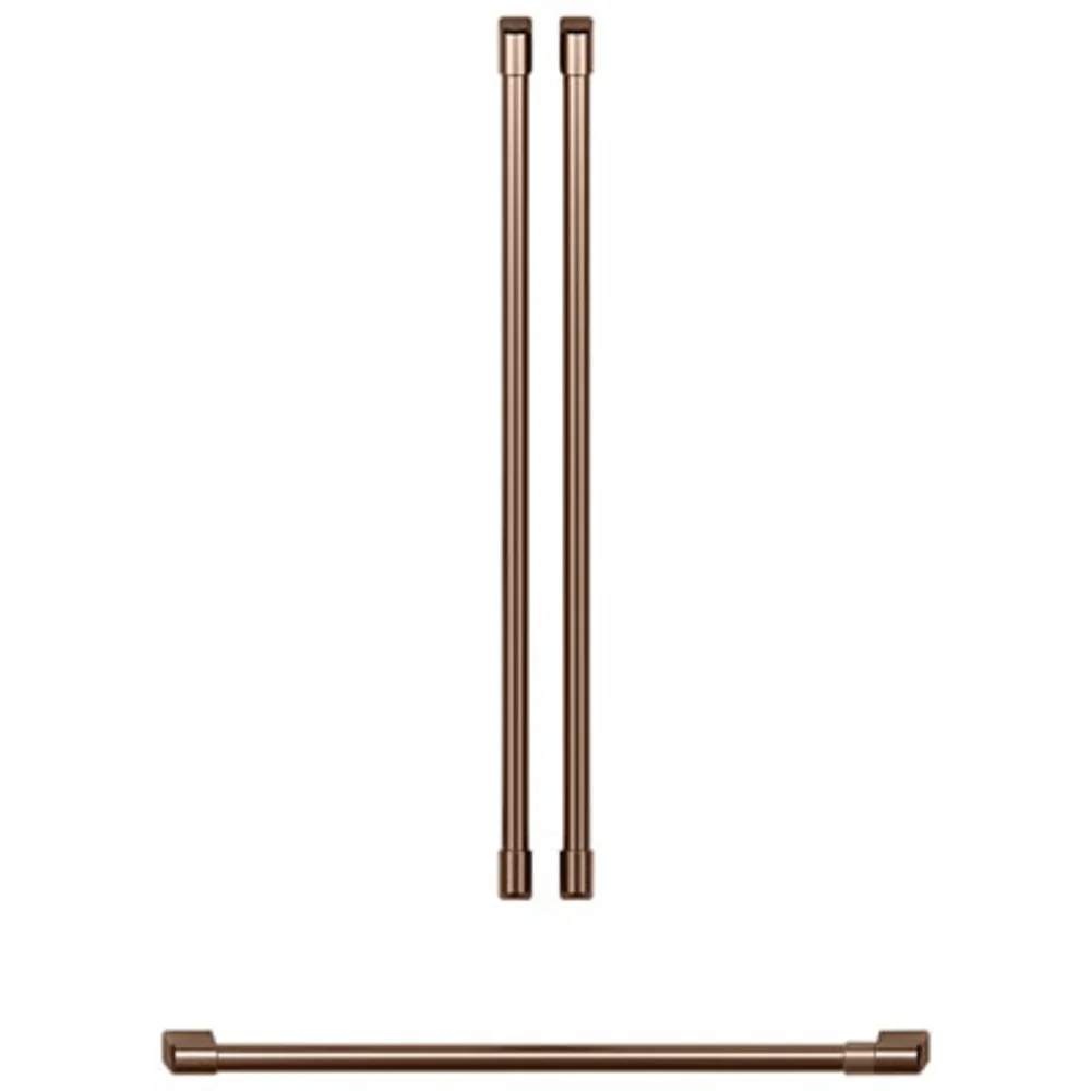Café Refrigerator Handle Kit (CXLB3H3PMCU) - Brushed Copper
