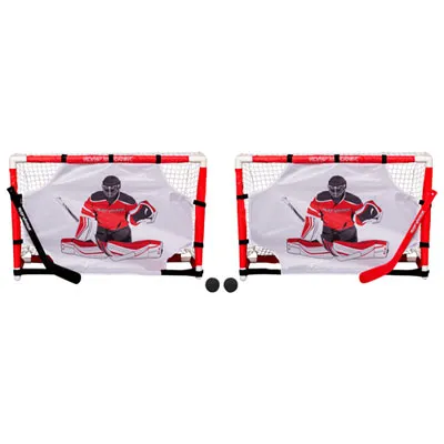 Road Warrior Top Shelf Mini Hockey Net Set