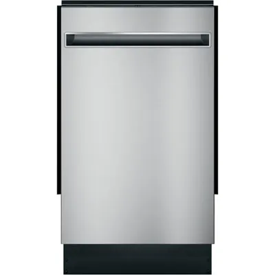 GE Profile 18" 47dB Built-In Dishwasher with Stainless Steel Tub (PDT145SSLSS) - Stainless Steel