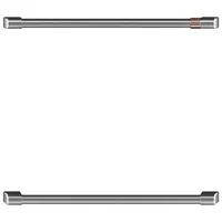 Café Double Wall Oven Handle Kit (CXWD0H0PMSS) - Brushed Stainless Steel