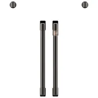 Café Wall Oven Handle Kit (CXWSFHKPMBT) - Brushed Black