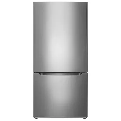 Insignia 30" 18.6 Cu. Ft. Bottom Freezer Refrigerator (NS-RBM18SS0-C) - Stainless - Only at Best Buy