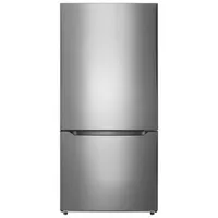 Insignia 30" 18.6 Cu. Ft. Bottom Freezer Refrigerator (NS-RBM18SS0-C) - Stainless - Only at Best Buy